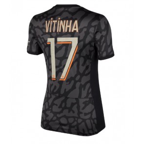 Paris Saint-Germain Vitinha Ferreira #17 Replica Third Stadium Shirt for Women 2023-24 Short Sleeve